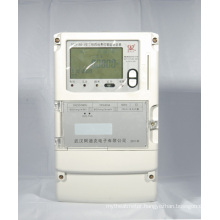 Three Phase Fee Control Smart Meter with Carrier Module